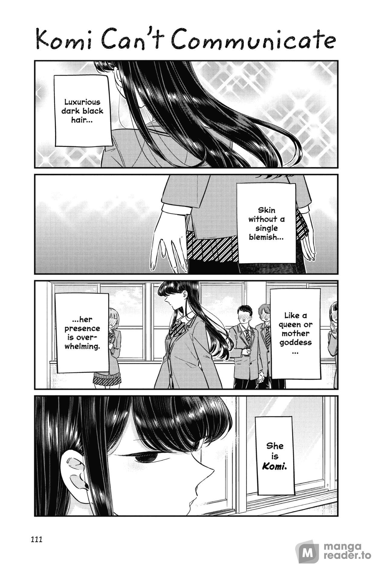 Komi Can’t Communicate, Chapter 80 image 01